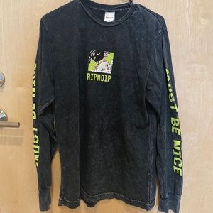 Ripndip MUST BE NICE long sleeves shirt